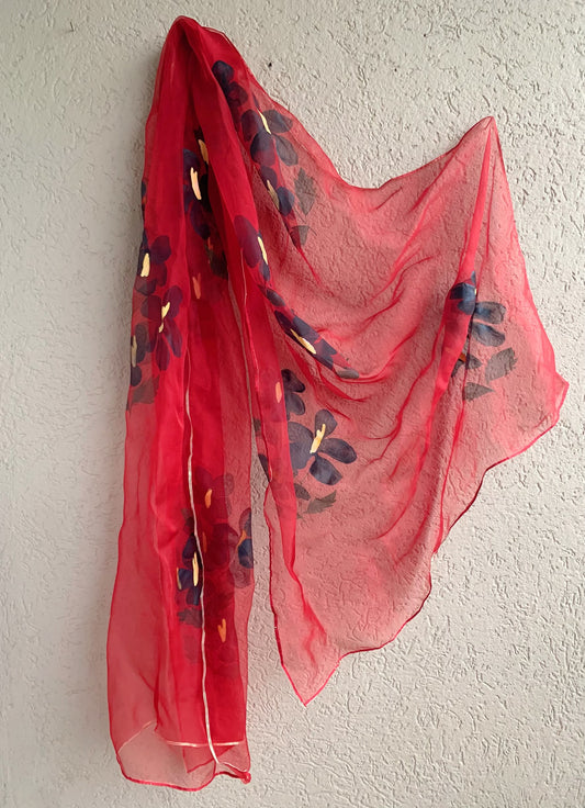 Blue Eyed Floral Dupatta