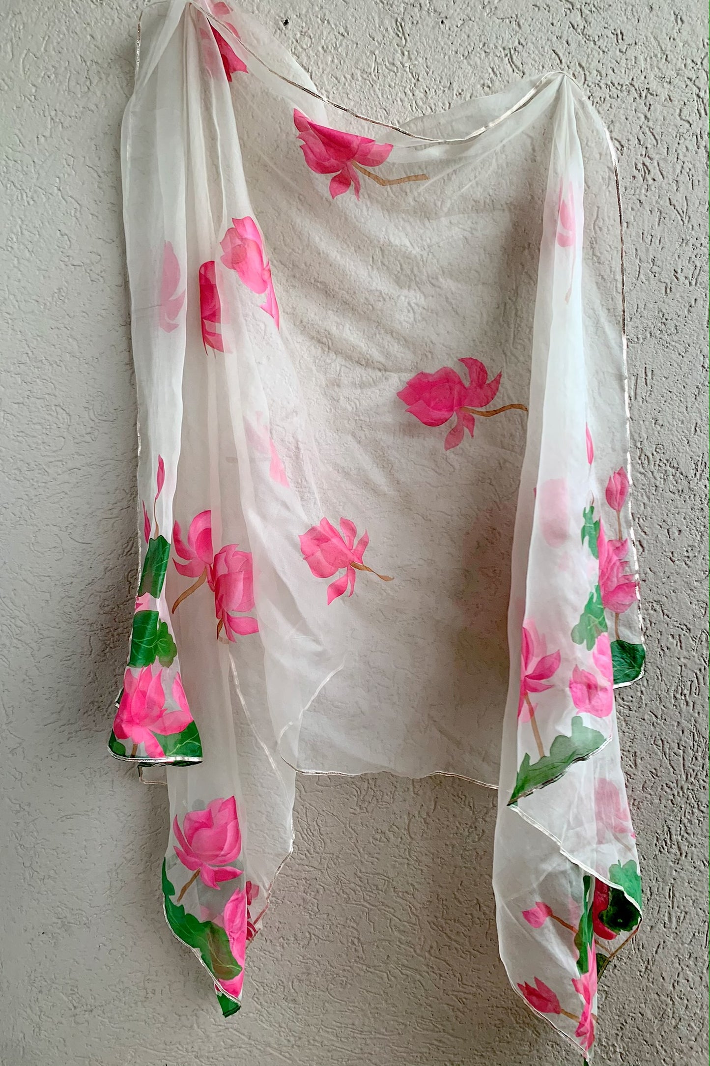 Lotus Organza Dupatta