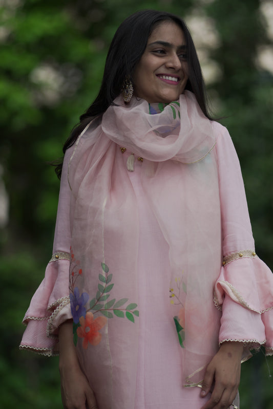 Colourful Floral Dupatta