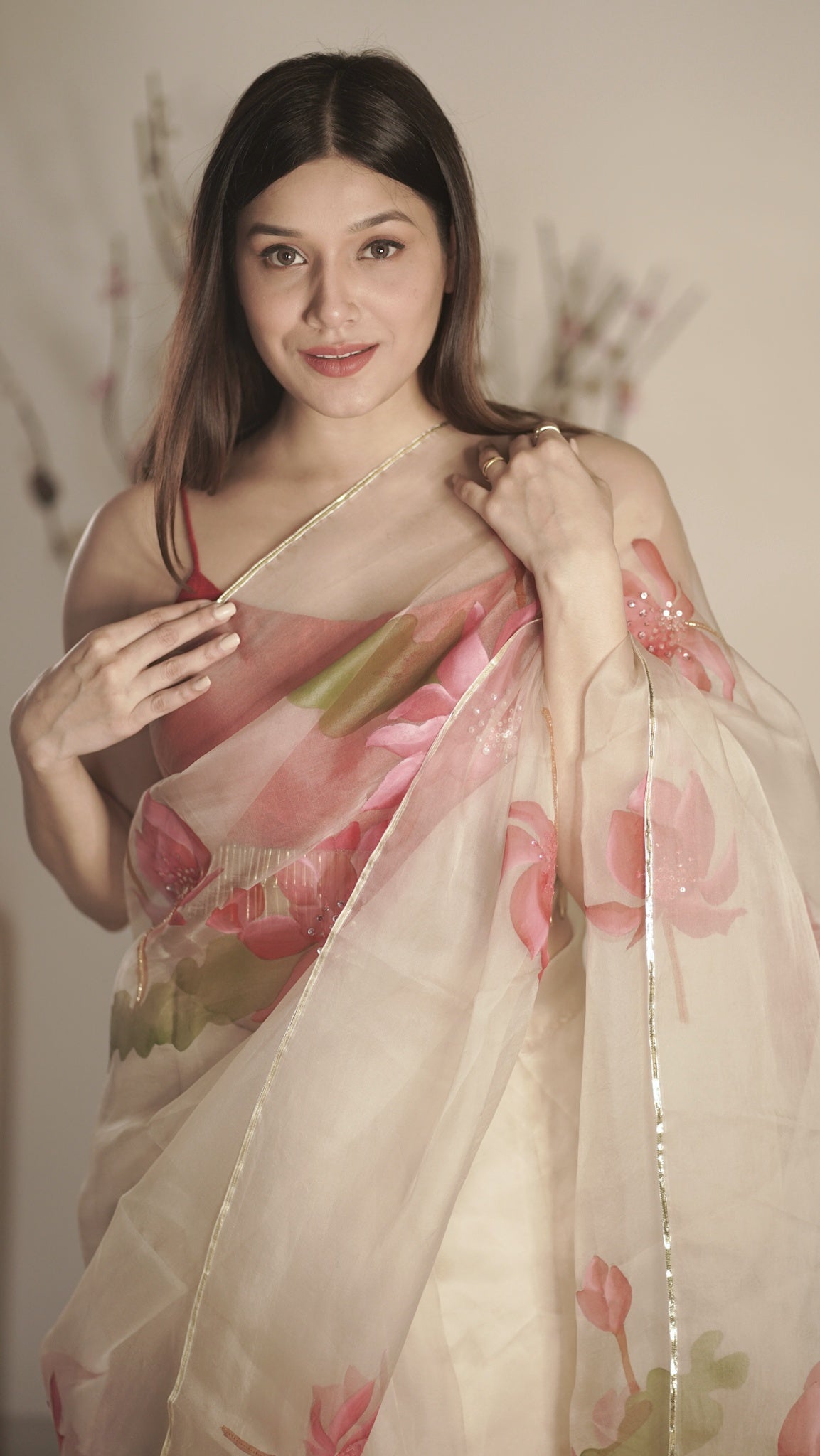 Lotus Saree