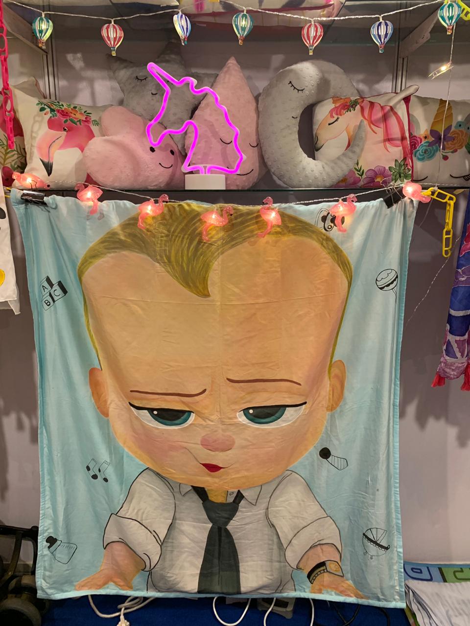 Boss Baby Chilling Blanket