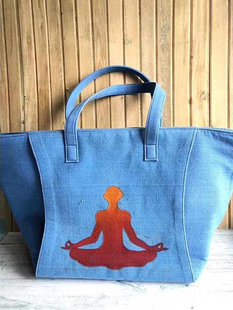 Yoga Tote Bags