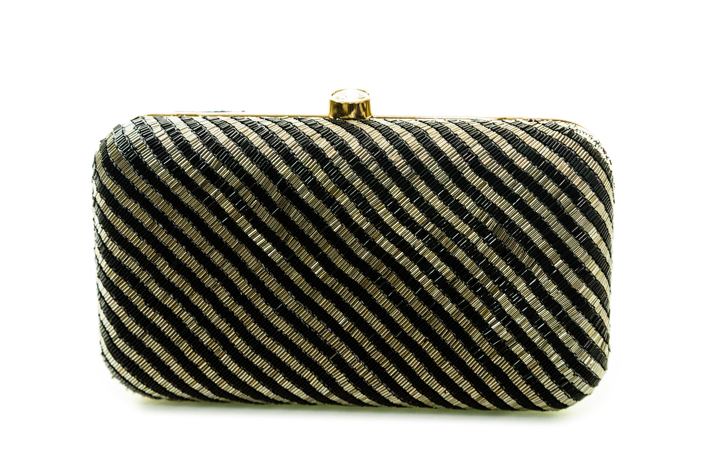 Stripe Clutch