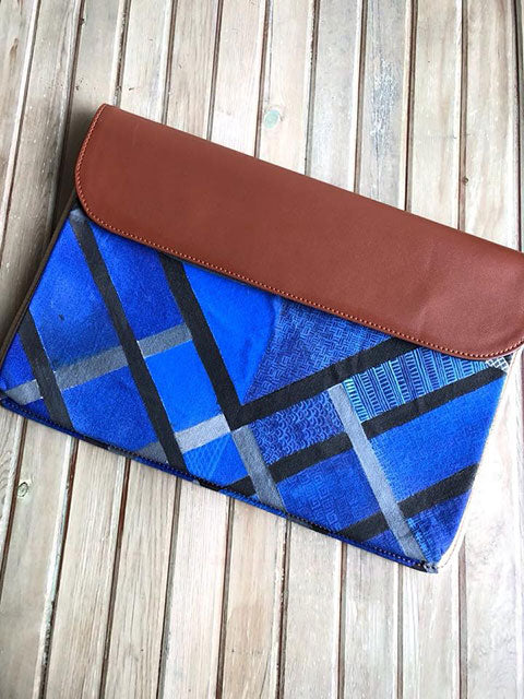 Geometric Print Laptop Sleeve