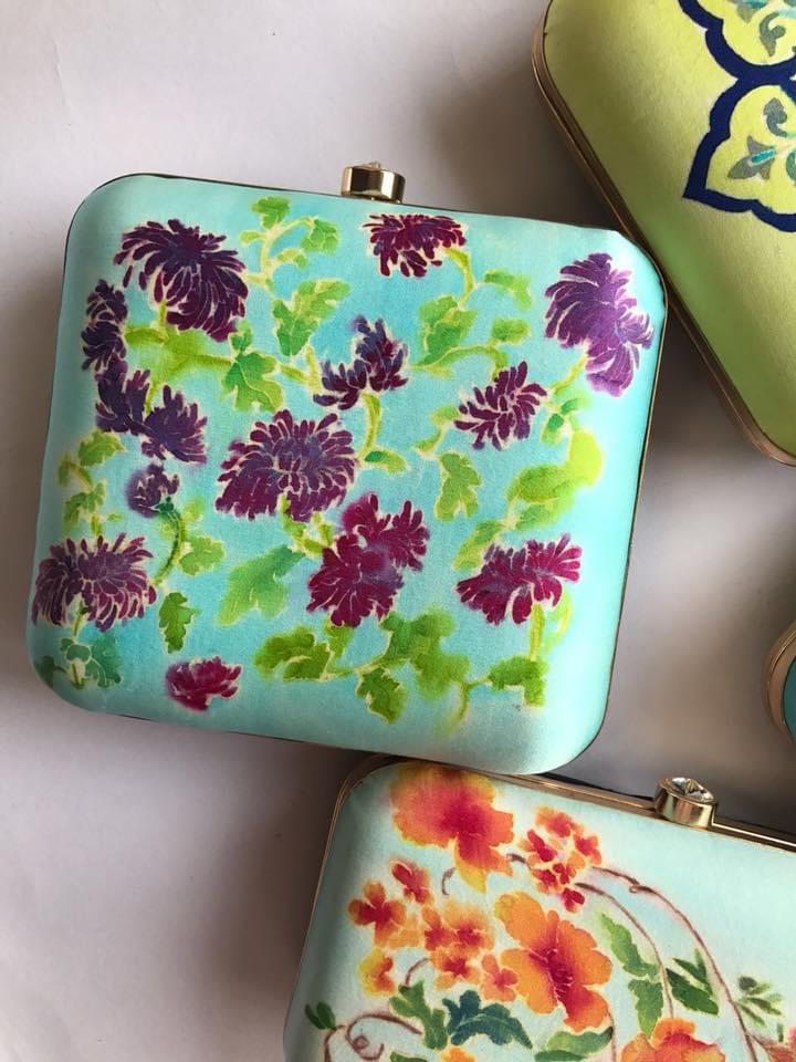 Passion Flower Clutch